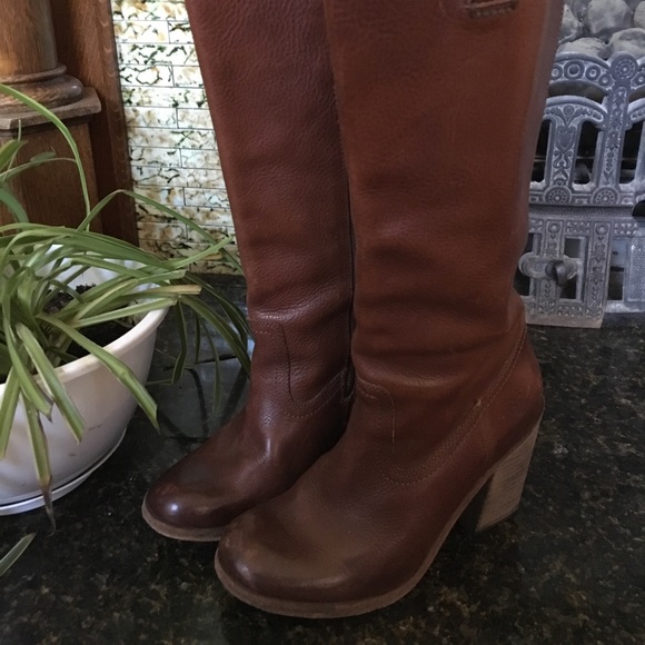 Frye Alexis Inside Zip Motorcycle Women Boots 9.5 - Picture 2 of 10